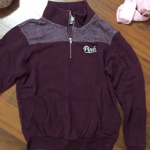 PINK quarter zip